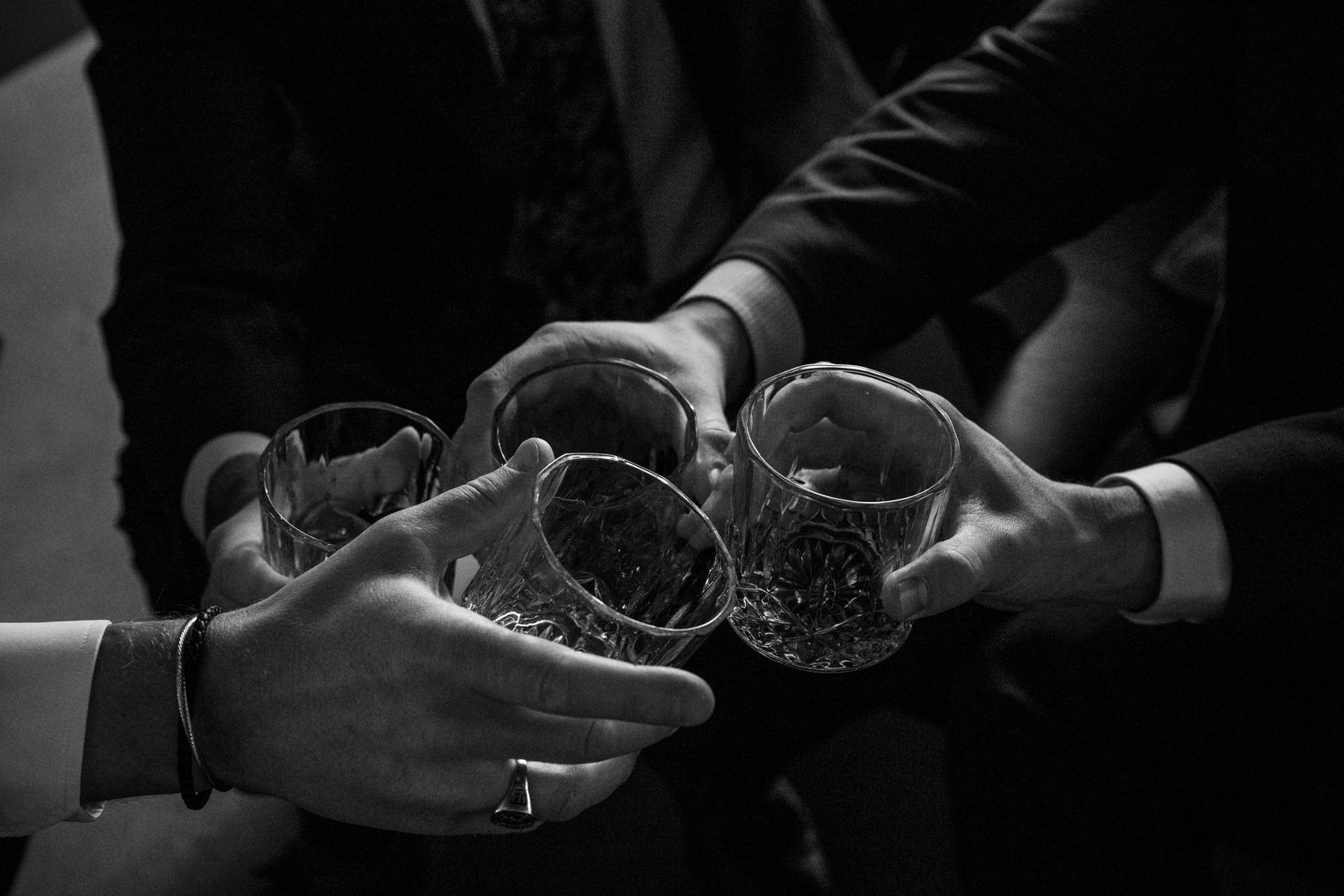 PHG advisors sharing a toast