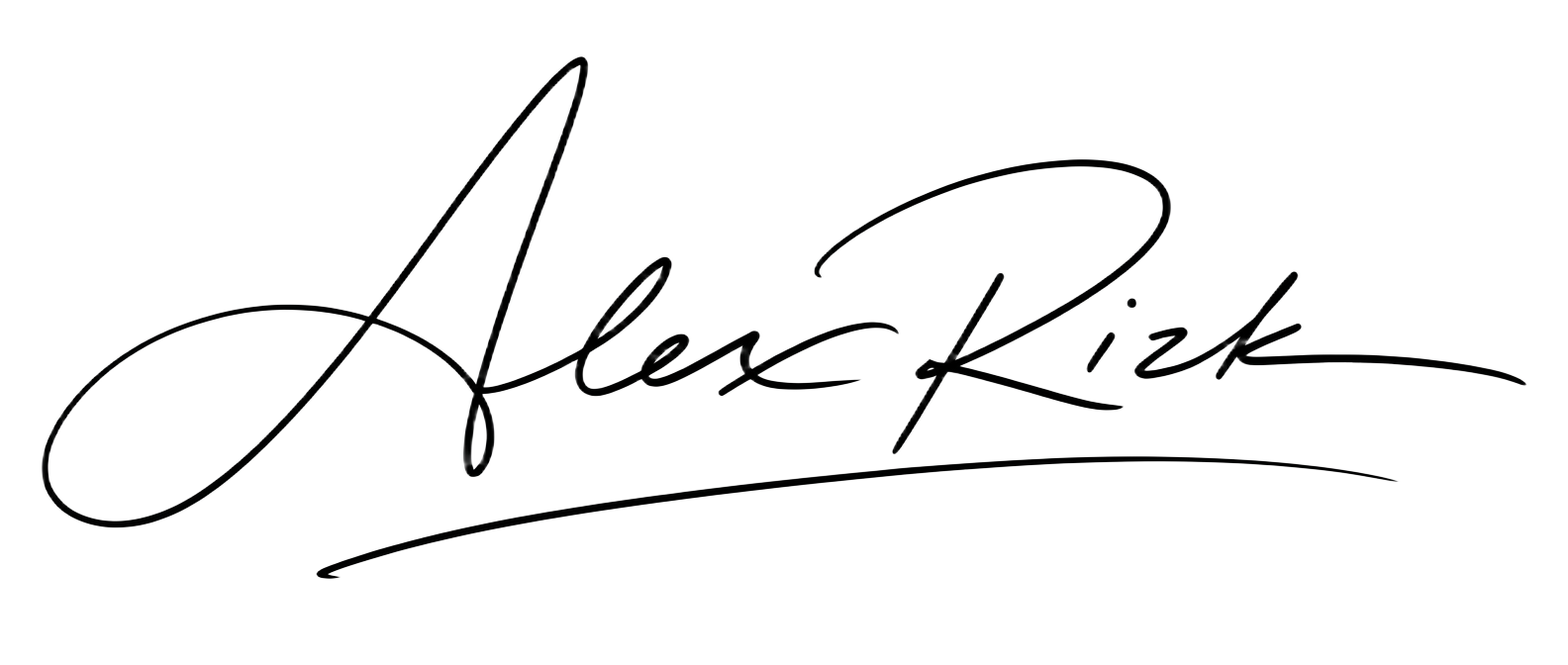 Alex Rizk signature
